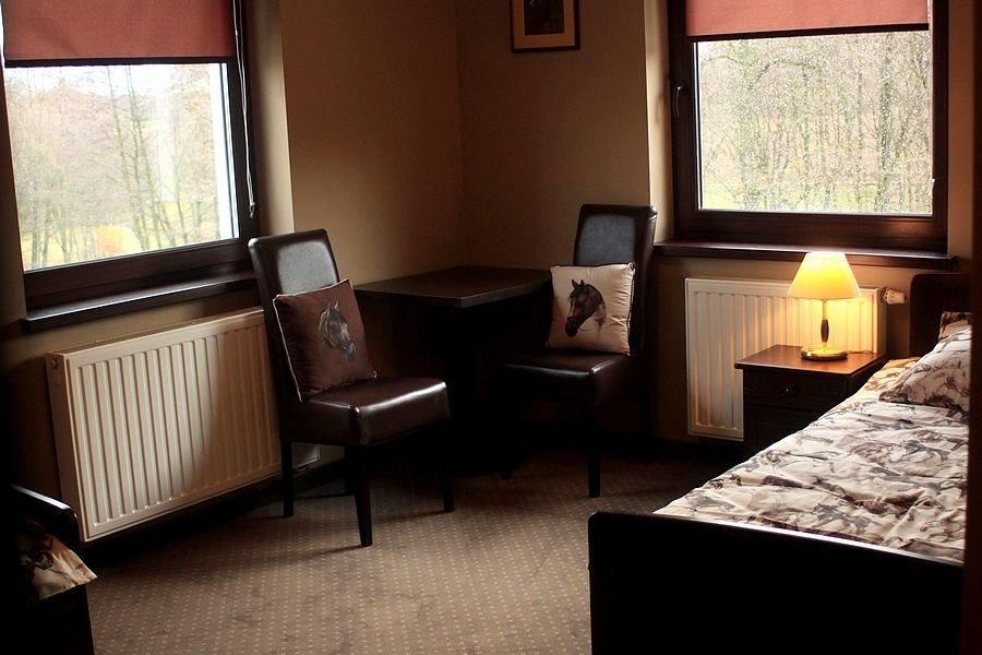 Hotel Restauracja Bialy Las Wierzbna Zarow Exteriör bild